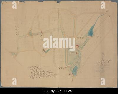 Carte de Knollwood, Elmsford, Westchester County, N. Y. Cartographie. Cartes, cartes manuscrits, cartes cadastrales. 1891. Lionel Pincus et Princess Firyal Map Division. Immobilier , New York (État) , Elmsford, Elmsford (N.Y.) Banque D'Images