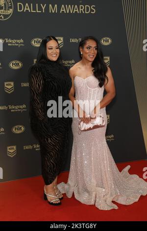 Sydney, Australie. 28th septembre 2022. TBC arrive sur le tapis rouge à la nuit de NRL, le prix Dally M à l'hippodrome de Randwick. Credit: Richard Milnes/Alamy Live News Banque D'Images