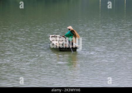 Mugenkyo traversée de la rivière Tadami Fukushima Japon Banque D'Images