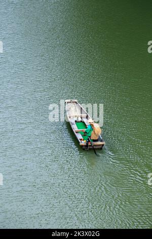 Mugenkyo traversée de la rivière Tadami Fukushima Japon Banque D'Images
