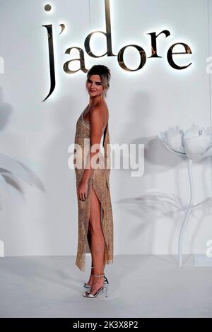 Madrid, Espagne. 28th septembre 2022. Clara Lago à l'événement photo pour Dior à Madrid le mercredi 28 septembre 2022. Credit: CORMON PRESSE/Alamy Live News Banque D'Images