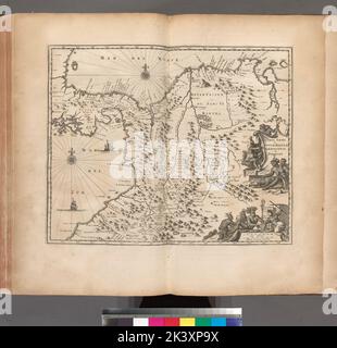 Terra Firma et Novum Regnum Granatense et Popayan Ogilby, John, 1600-1676. Cartographie. Cartes, atlas. 1671. Lionel Pincus et Princess Firyal Map Division. Amérique, Antilles, Grande-Bretagne , Histoire Banque D'Images