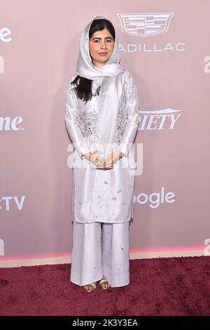 Malala arrivant à Variety's 2022 Power of Women: Événement de Los Angeles présenté par Lifetime au Wallis Annenberg Centre à Beverly Hills, CA sur 28 septembre 2022. © OConnor / AFF-USA.com Banque D'Images