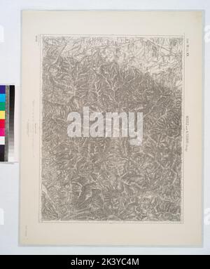 Mosocz und Altgebirg (Ohegy). Cartographie. Cartes, cartes topographiques. 1894. Lionel Pincus et Princess Firyal Map Division Banque D'Images