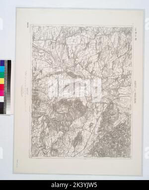 Auspitz und Nikolaïch. Cartographie. Cartes, cartes topographiques. 1894. Lionel Pincus et Princess Firyal Map Division Banque D'Images