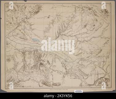 Fiche 8. 1 : 250 000. Cartographie. Cartes. 1890 - 1892. Lionel Pincus et Princess Firyal Map Division. Turquie, Turquie Banque D'Images