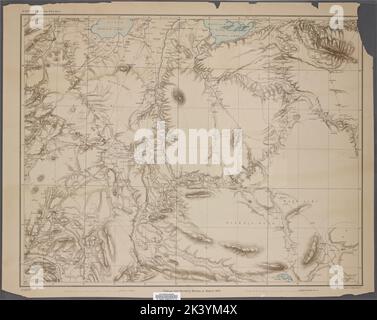 Fiche 5. 1 : 250 000. Cartographie. Cartes. 1890 - 1892. Lionel Pincus et Princess Firyal Map Division. Turquie, Turquie Banque D'Images