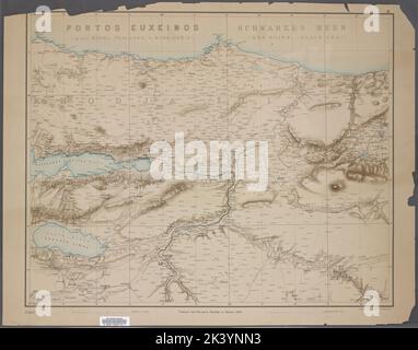 Fiche 3. 1 : 250 000. Cartographie. Cartes. 1890 - 1892. Lionel Pincus et Princess Firyal Map Division. Turquie, Turquie Banque D'Images