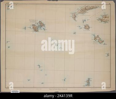 Fiche 13. 1 : 250 000. Cartographie. Cartes. 1890 - 1892. Lionel Pincus et Princess Firyal Map Division. Turquie, Turquie Banque D'Images