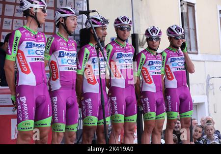 Croatie. 29th septembre 2022. La troisième étape de la course de Cro Race de Sinj à Promosten a commencé à partir de la place de Sinj, Croatie, sur 29 septembre 2022. Photo: Ivo Cagalj/PIXSELL crédit: Pixsell Agence photo et vidéo/Alamy Live News Banque D'Images