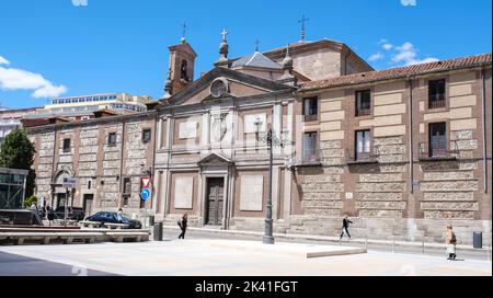 Espagne, Madrid. Monastère de las Descalzas Reales. Banque D'Images