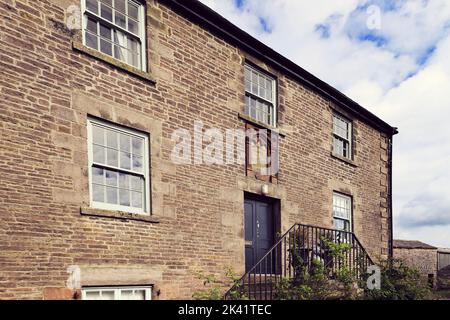 Wesleyan Chapel, Flash, Staffordshire, Angleterre, Royaume-Uni - situé dans le parc national de Peak District à Flash, le plus haut village d'Angleterre Banque D'Images