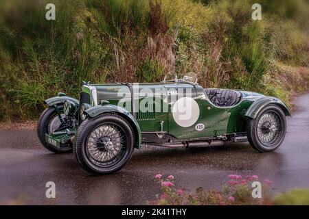 1930 Aston Martin LM4 ancienne voiture de course Banque D'Images