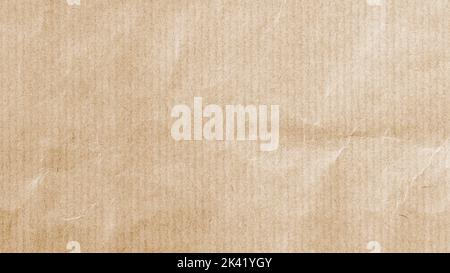 Papier froissé à la lumière avec rayures, texture et arrière-plan Banque D'Images