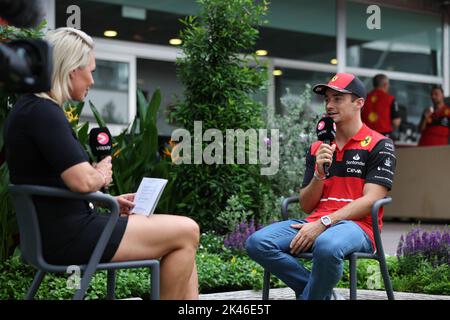 Singapour, Singapour. 29th septembre 2022. SINGAPOUR, circuit de rue de Singapour, 29. Septembre 2022: #16, Charles LECLERC, MCO, Team Scuderia Ferrari, Credit: SPP Sport Press photo. /Alamy Live News Banque D'Images