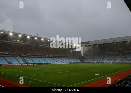 Birmingham, Royaume-Uni. 30th septembre 2022. Vue générale de l'intérieur de Villa Park, maison de Aston Villa devant la Premier League 2 U23 Match Aston Villa vs West Bromwich Albion à Villa Park, Birmingham, Royaume-Uni, 30th septembre 2022 (photo de Gareth Evans/News Images) à Birmingham, Royaume-Uni le 9/30/2022. (Photo de Gareth Evans/News Images/Sipa USA) Credit: SIPA USA/Alay Live News Banque D'Images