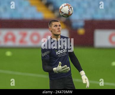 Birmingham, Royaume-Uni. 30th septembre 2022. Ted Cann #30 de West Bromwich Albion pendant l'échauffement avant le match Premier League 2 U23 Aston Villa vs West Bromwich Albion à Villa Park, Birmingham, Royaume-Uni, 30th septembre 2022 (photo de Gareth Evans/News Images) à Birmingham, Royaume-Uni le 9/30/2022. (Photo de Gareth Evans/News Images/Sipa USA) Credit: SIPA USA/Alay Live News Banque D'Images