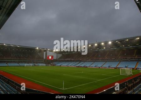 Birmingham, Royaume-Uni. 30th septembre 2022. Vue générale de l'intérieur de Villa Park, maison de Aston Villa devant la Premier League 2 U23 Match Aston Villa vs West Bromwich Albion à Villa Park, Birmingham, Royaume-Uni, 30th septembre 2022 (photo de Gareth Evans/News Images) à Birmingham, Royaume-Uni le 9/30/2022. (Photo de Gareth Evans/News Images/Sipa USA) Credit: SIPA USA/Alay Live News Banque D'Images