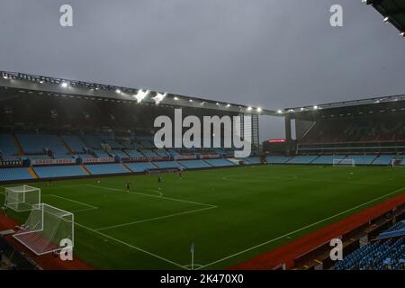 Birmingham, Royaume-Uni. 30th septembre 2022. Vue générale de l'intérieur de Villa Park, maison de Aston Villa devant la Premier League 2 U23 Match Aston Villa vs West Bromwich Albion à Villa Park, Birmingham, Royaume-Uni, 30th septembre 2022 (photo de Gareth Evans/News Images) à Birmingham, Royaume-Uni le 9/30/2022. (Photo de Gareth Evans/News Images/Sipa USA) Credit: SIPA USA/Alay Live News Banque D'Images