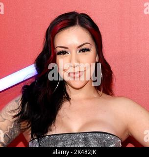 Los Angeles, États-Unis. 28th septembre 2022, Salice Rose arrive à la première de Universal BROS qui a lieu à la Regal LA Live Banque D'Images