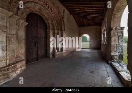 Eglise notre-Dame de Las Vegas, Santiluce de Pedraza, province de Segovia, Castilla y León, Espagne Banque D'Images