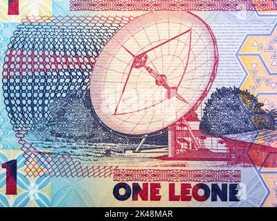 Antenne de Sierra Leone Money - Leone Banque D'Images