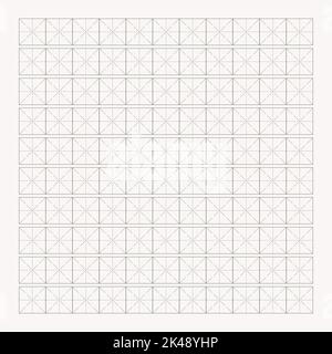 Classeur pour l'écriture de hiéroglyphes. Papier ligné pour l'impression. Motif géométrique pour l'école. Papier ligné réaliste. Simulateur d'écriture en chinois Illustration de Vecteur