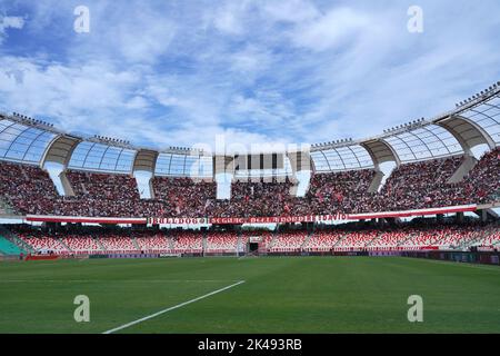 Bari, Italie. 01st octobre 2022. SSC Bari Supporters pendant SSC Bari vs Brescia Calcio, Italie football série B match à Bari, Italie, 01 octobre 2022 Credit: Independent photo Agency/Alay Live News Banque D'Images