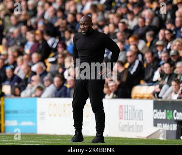 Burslem, Royaume-Uni. 20th mai 2016. Darren Moore Directeur de Sheffield mercredi pendant le match Sky Bet League 1 Port Vale contre Sheffield mercredi à Vale Park, Bursrem, Royaume-Uni, 1st octobre 2022 (photo de Steve Flynn/News Images) à Bursrem, Royaume-Uni le 5/20/2016. (Photo de Steve Flynn/News Images/Sipa USA) crédit: SIPA USA/Alay Live News Banque D'Images