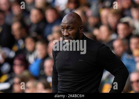 Burslem, Royaume-Uni. 20th mai 2016. Darren Moore Directeur de Sheffield mercredi pendant le match Sky Bet League 1 Port Vale contre Sheffield mercredi à Vale Park, Bursrem, Royaume-Uni, 1st octobre 2022 (photo de Steve Flynn/News Images) à Bursrem, Royaume-Uni le 5/20/2016. (Photo de Steve Flynn/News Images/Sipa USA) crédit: SIPA USA/Alay Live News Banque D'Images