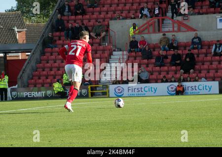 Swindon Town / Northampton Town, au County Ground Swindon. Un jeu à la maison pour Swindon malgré la perte de 2,1. (Terry Scott/SPP) crédit : SPP Sport Press photo. /Alamy Live News Banque D'Images