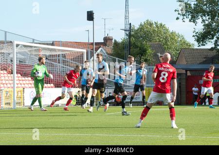 Swindon Town / Northampton Town, au County Ground Swindon. Un jeu à la maison pour Swindon malgré la perte de 2,1. (Terry Scott/SPP) crédit : SPP Sport Press photo. /Alamy Live News Banque D'Images