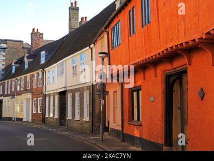 Hampton court, Nelson Street, Kings Lynn, Norfolk, Angleterre, ROYAUME-UNI Banque D'Images