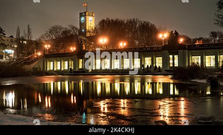 U Bahn station Rathaus Schoeneberg à Berlin Banque D'Images