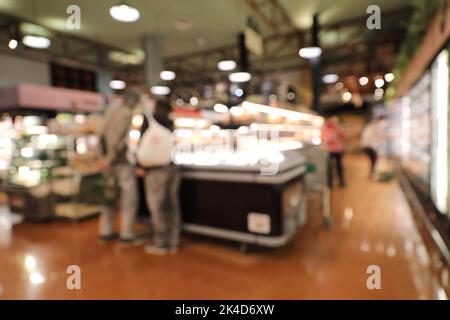 Arrière-plan de stockage de flou Banque D'Images