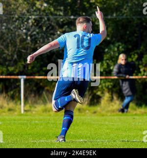 East Belfast FC contre Dunmurry Rec FC Banque D'Images