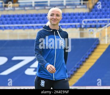 Birmingham, Royaume-Uni. 2nd octobre 2022. Birmingham, Royaume-Uni. 02nd octobre 2022. Birmingham, 2 octobre 2022 Louise Quinn (Birmingham no 4 ) pendant le match de la coupe Conti des femmes entre Birmingham City vs Brighton (Karl W Newton/SPP) crédit: SPP Sport Press photo. /Alamy Live News Banque D'Images