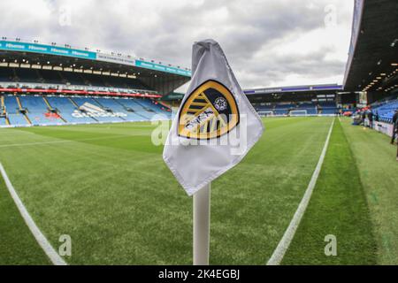 Une vue générale d'Elland Road avant le match de la Premier League Leeds United contre Aston Villa à Elland Road, Leeds, Royaume-Uni, 2nd octobre 2022 (photo de Mark Cosgrove/News Images) Banque D'Images