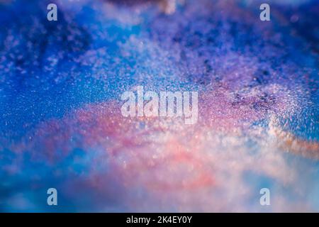 mélange d'encre artistique hobby coloré abstrait bakgrund Banque D'Images