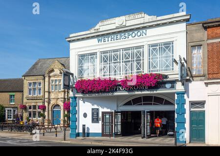 L'Hippodrome, Pub Wetherspoon Gordon Avenue, Mars, Cambridgeshire, Angleterre, Royaume-Uni Banque D'Images