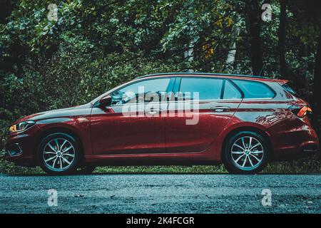 Majestueuse Fiat Tipo SW Banque D'Images