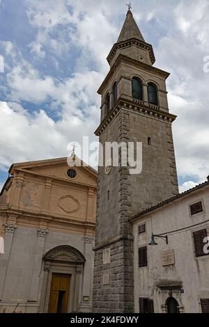 église de Buzet en Croatie Banque D'Images