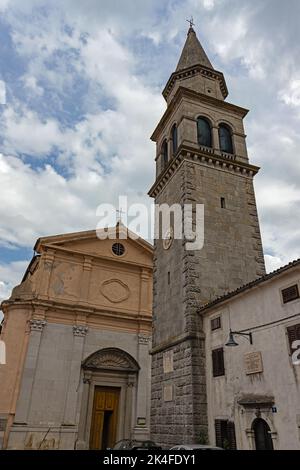 église de Buzet en Croatie Banque D'Images