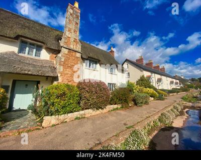 Village d'Otterton à East Devon, Royaume-Uni Banque D'Images