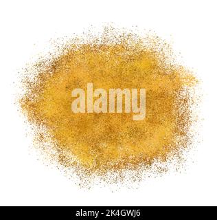 Peinture dorée sur fond blanc. Illustration vectorielle . EPS10 Illustration de Vecteur