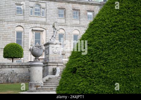 Powerscourt House and Gardens, l'un des plus beaux domaines d'Irlande Banque D'Images