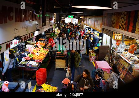 Marché central d'Adélaïde en Australie méridionale Banque D'Images