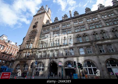 Gare centrale de Glasgow, Glasgow, Écosse, Royaume-Uni Banque D'Images