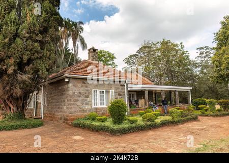 Nairobi - Kenya - 27 septembre 2019 : vue de la maison de Karen Blixen à Nairobi, Kenya. Le sujet du film hollywoodien de 1985 hors d'Afrique Banque D'Images