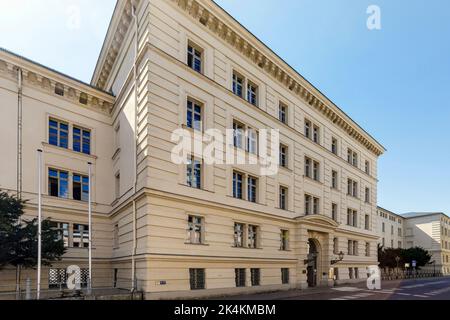 Ministère de l'infrastructure et de la planification d'État de l'État de Brandebourg et département mixte de planification d'État Berlin-Brandebourg à Potsdam Banque D'Images